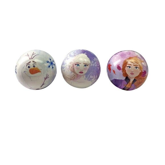 Disney Frozen 2 Bouncy Ball Set Includes three foam balls Brand NEW!! - Picture 2 of 2